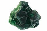 Green Fluorite Crystal Cluster - China #128583-1